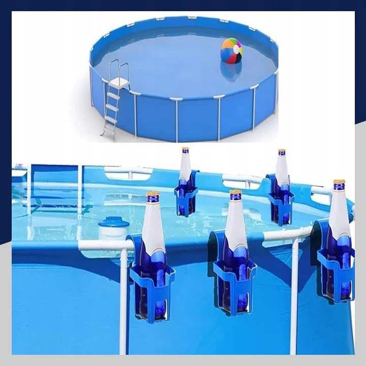 Baseino gėrimų laikiklis puodeliui, SPA kabykla pakabinimui PRIE BASEINIO