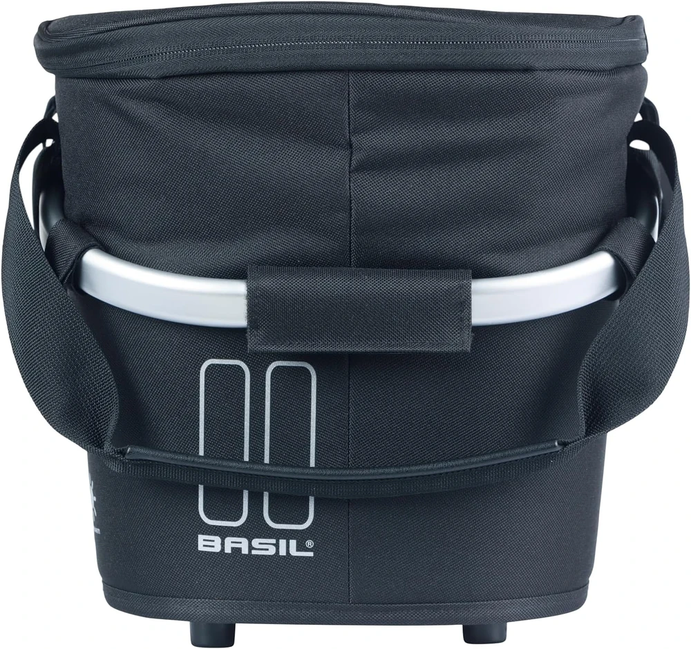 Basil Classic Carry All Iso Mik dviratininko krepšys, juodas, 18l