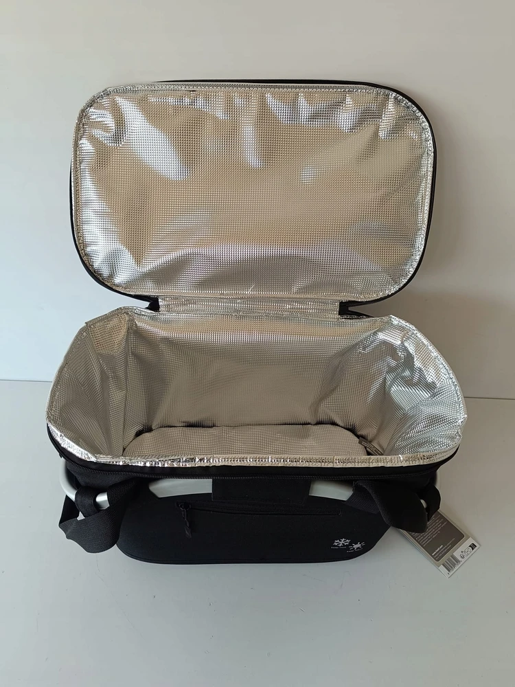 Basil Classic Carry All Iso Mik dviratininko krepšys, juodas, 18l