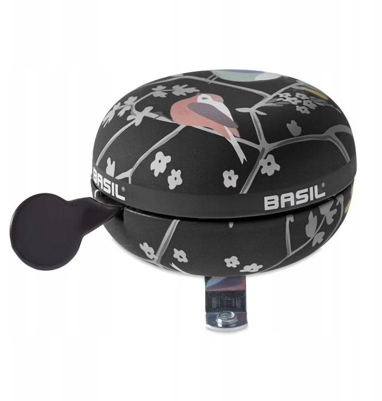 Basil Durų skambutis Big Bell Wanderlust Ø 80 mm Juoda (Naudoti B)