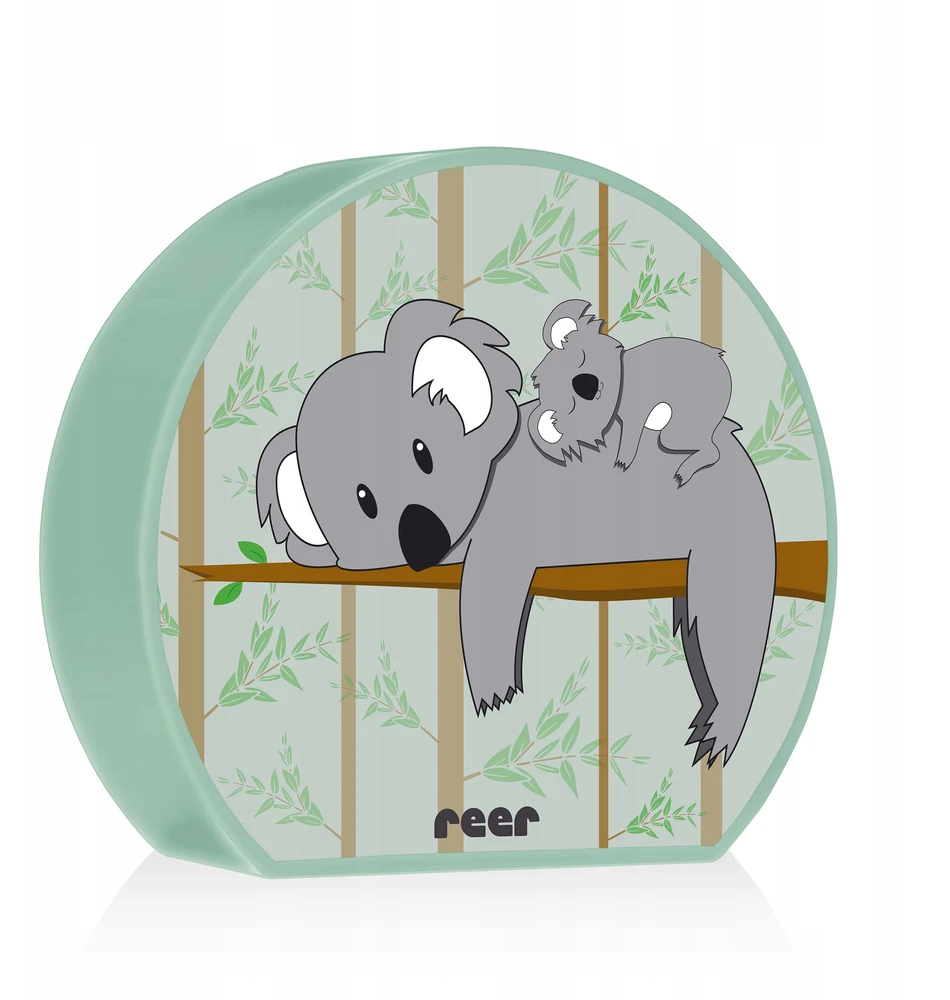 Baterija veikianti LED naktinė lemputė vaikams koala REER