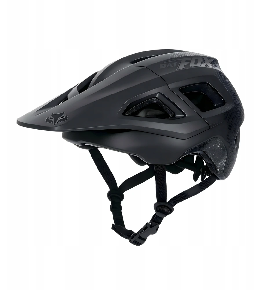 BATFOX unisex kalnų dviračio šalmas, reguliuojamas, sportiškas, M dydis 55-58cm