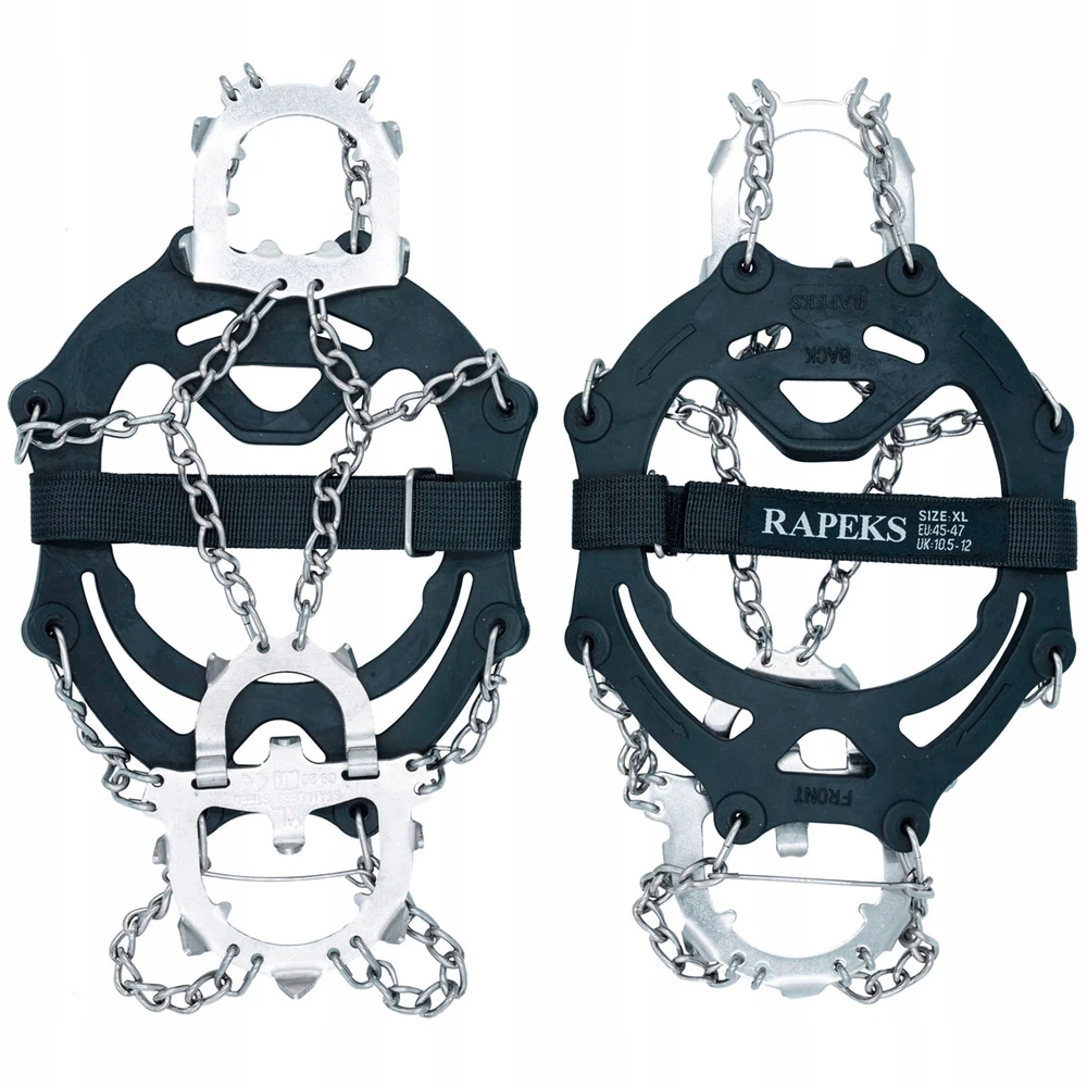 Batų apkaustai Rapeks ICETRAK XL (45-47), juoda
