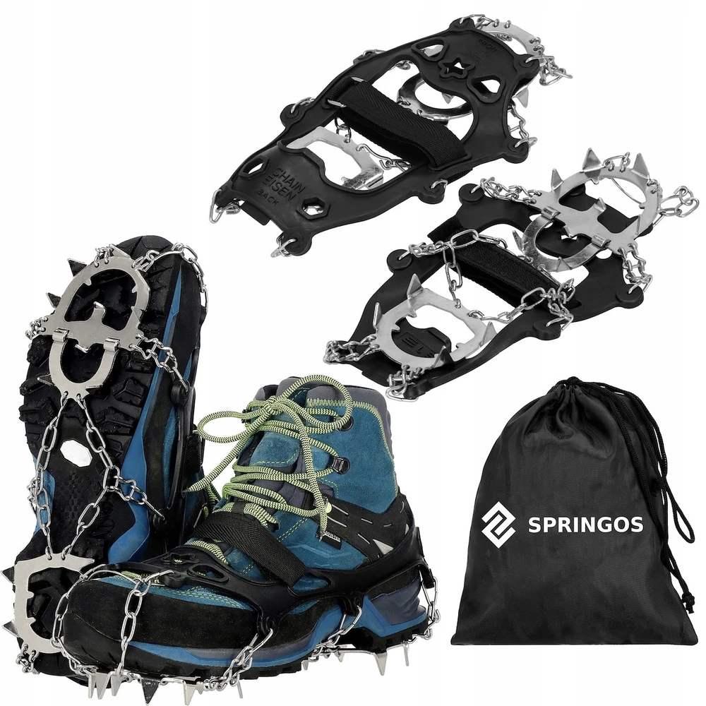 Batų apkaustai Springos CS0069, 41-45, juodi