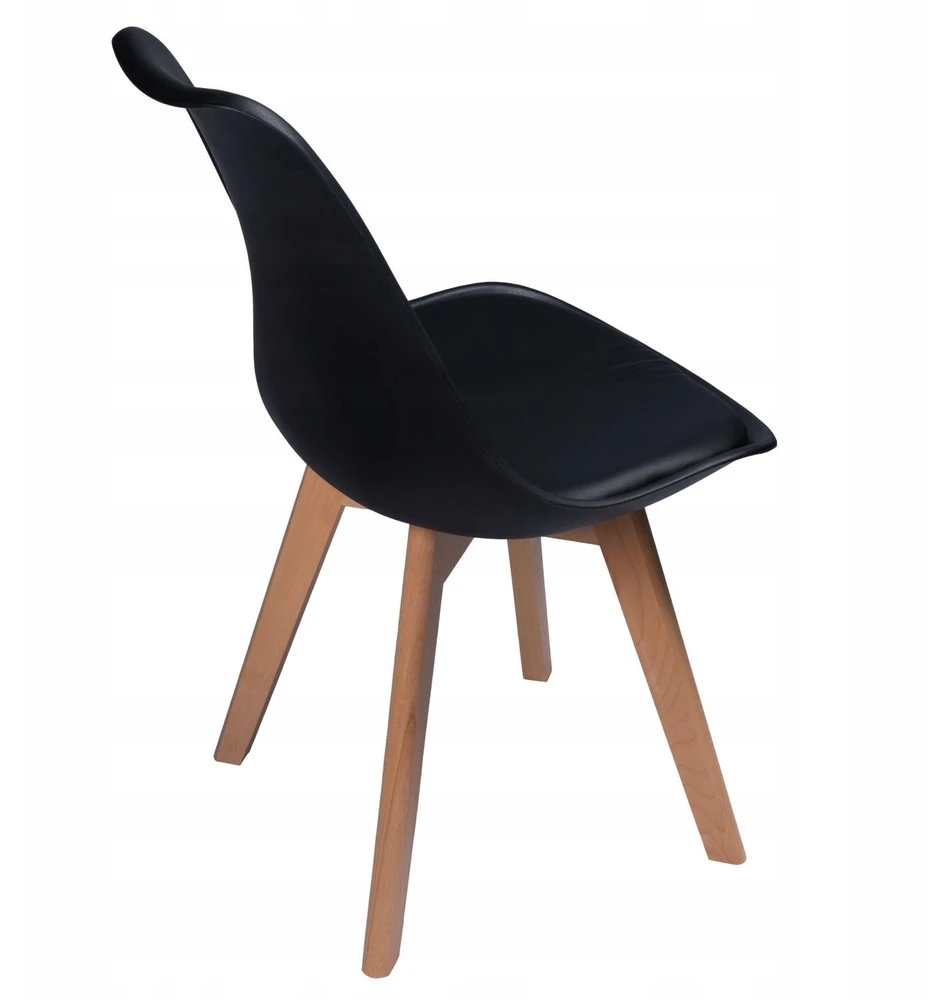 Bauerkraft Virtuvinė kėdė su paminkštinimu, 83 x 48 x 48 cm, juoda