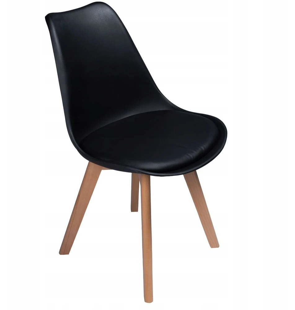 Bauerkraft Virtuvinė kėdė su paminkštinimu, 83 x 48 x 48 cm, juoda