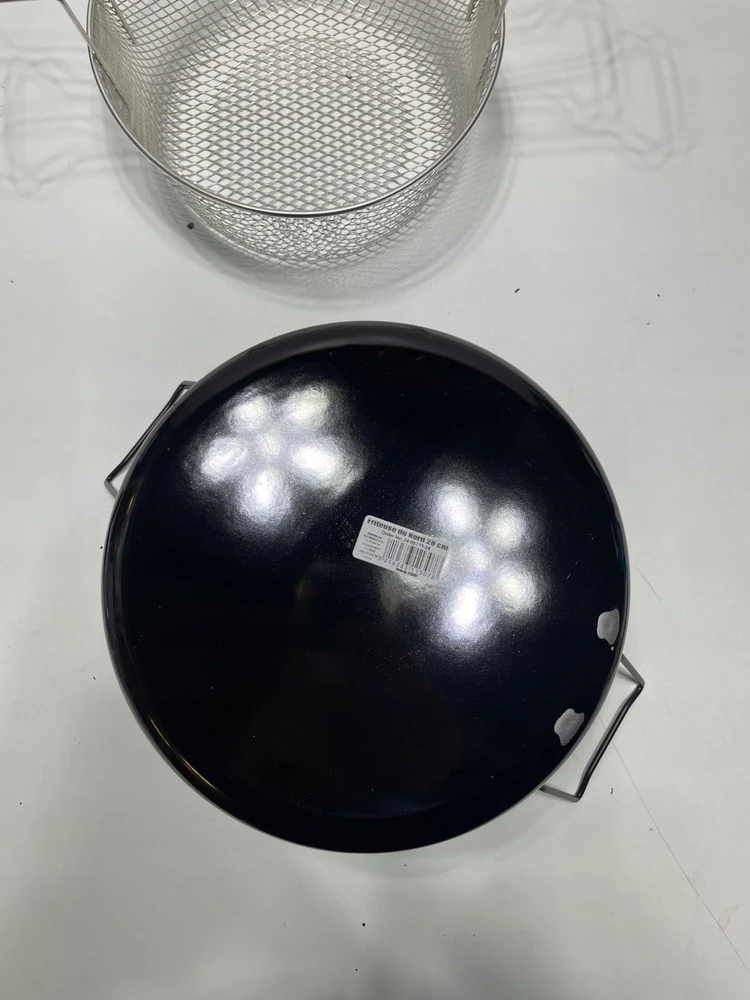 Baumalu BAUMAL PUODAS SU KREPŠELIS, SKERSMENS 28 CM, Juodas