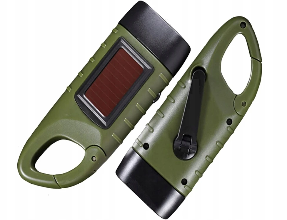 Bazarpl DYNAMO SOLAR TOURIST ŽIBINTAS SU KINETINIU SKUKTU, 3 LED