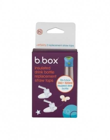 B.BOX BB500200 Pakaitiniai kandikliai terminiams buteliukams su šiaudeliu 350 ir 500 ml 2 vnt