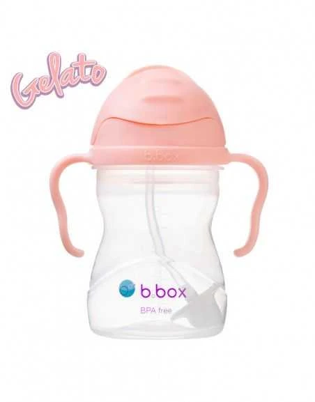 B.BOX BB00521 Vandens butelis su šiaudeliu 240 ml