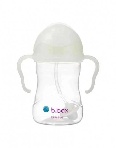 B.BOX 200232 Vandens butelis su šiaudeliu 240 ml švytėjimas