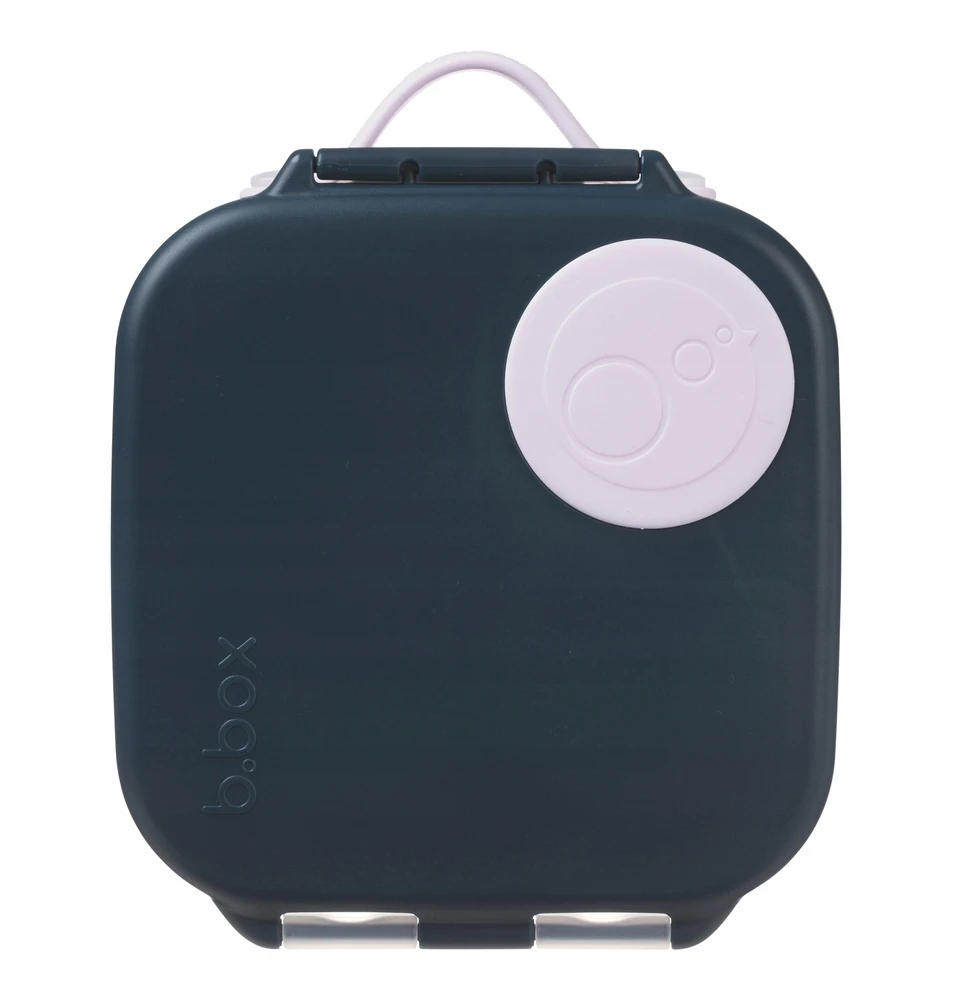 B.box Buteliukas tritanowa ze słomką 450ml + Mini Lunchbox Rinkinys Indigo Rose