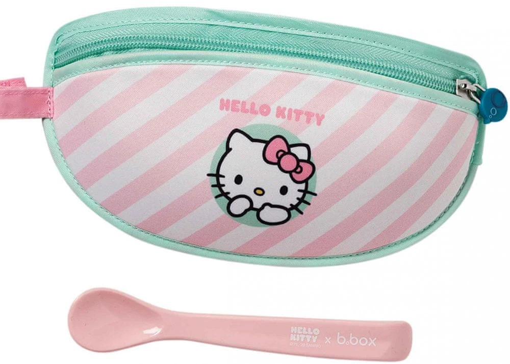 B.Box, kūdikio seilinukas paketėlyje, hello kitty saldainių siūlas
