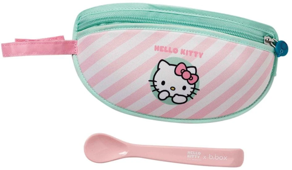 B.Box, kūdikio seilinukas paketėlyje, hello kitty saldainių siūlas
