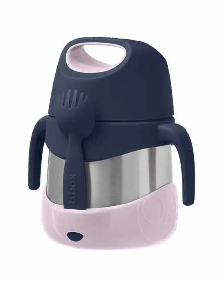 B.BOX - maisto termosas 335 ml, indigo rožinis