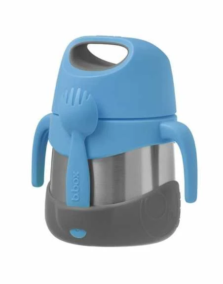 B.BOX - maisto termosas 335 ml, mėlynas skalūno spalvos