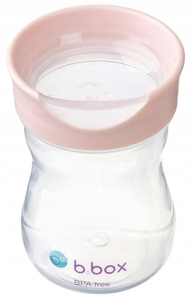 B.BOX BB201011 Treniruočių puodelis 240 ml rožinis