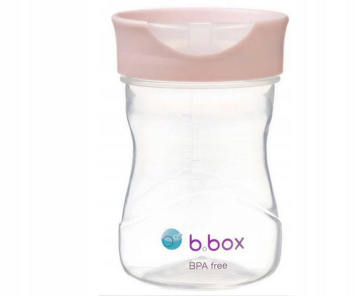 B.BOX BB201011 Treniruočių puodelis 240 ml rožinis