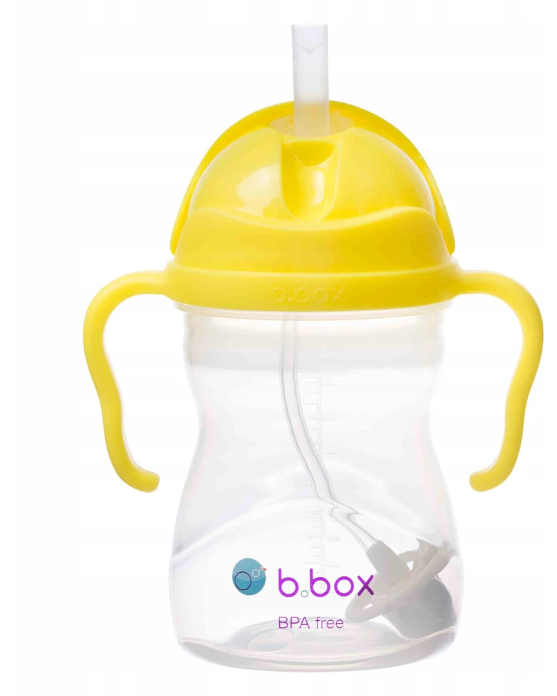 b.box rinkinys 3in1 Butelis su šiaudeliais 240ml + Virvelė + Atsarginiai šiaudeliai