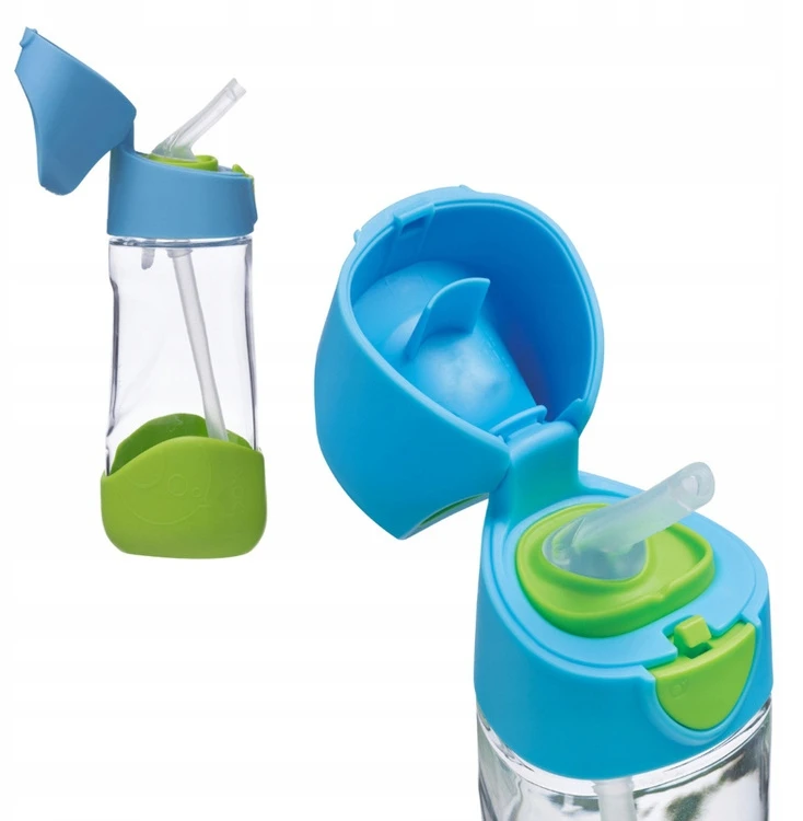 B.box rinkinys: mini dėžutė ir 450ml gertuvė su šiaudeliu