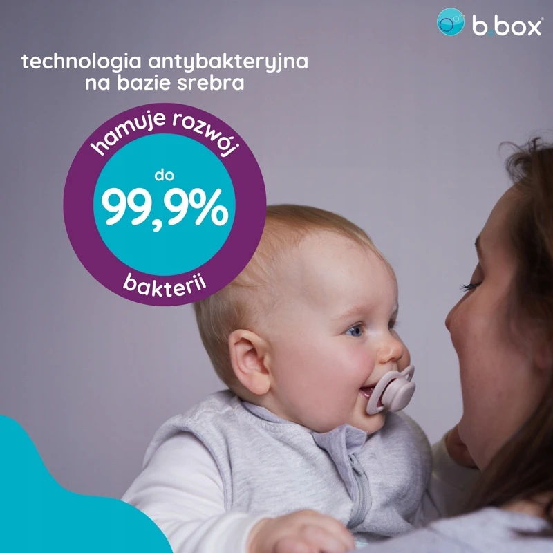B.box simetriniai silikoniniai čiulptukai 2 vnt. 0-6 mėn.