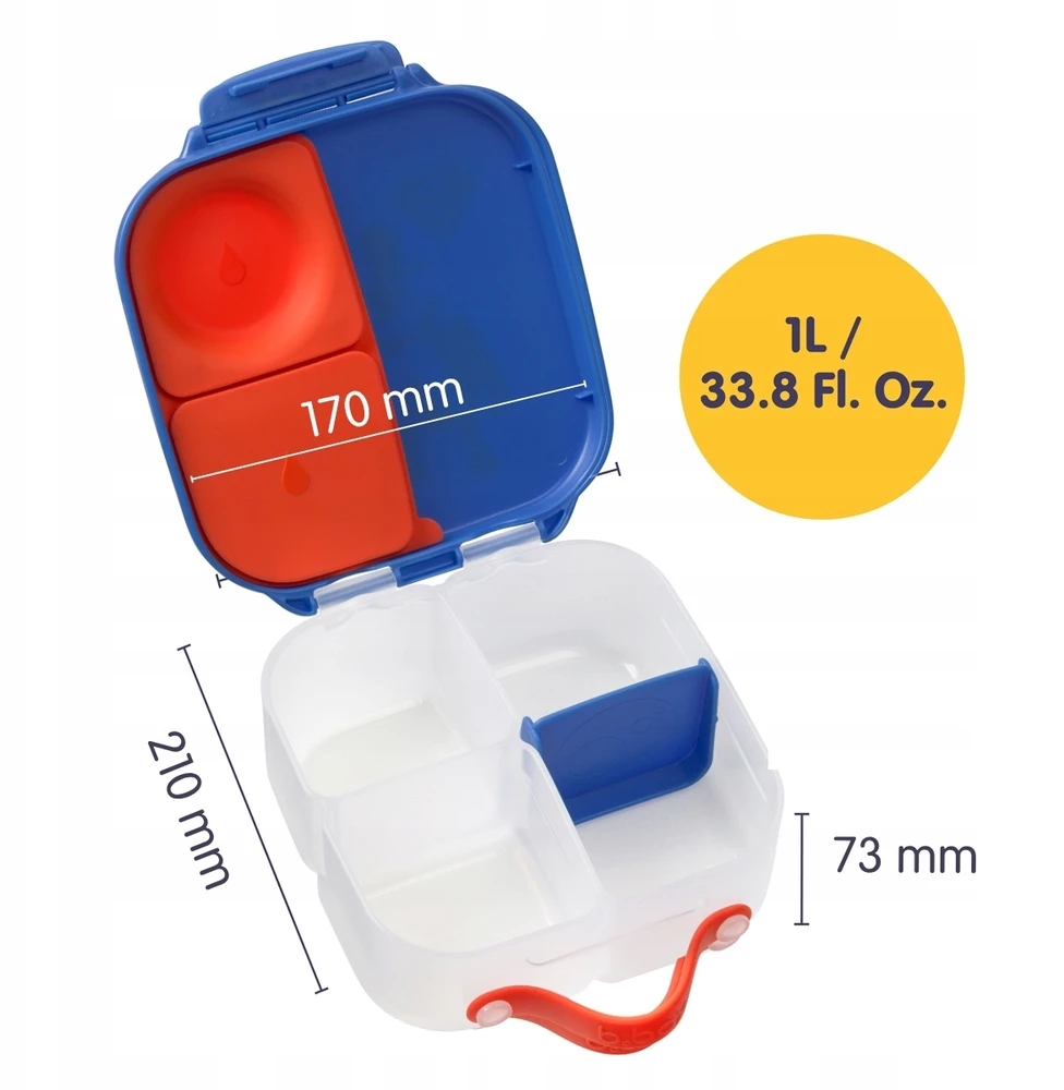B.BOX ŚNIADANIÓWKA MINI LUNCHBOX 1L SUPERMAN