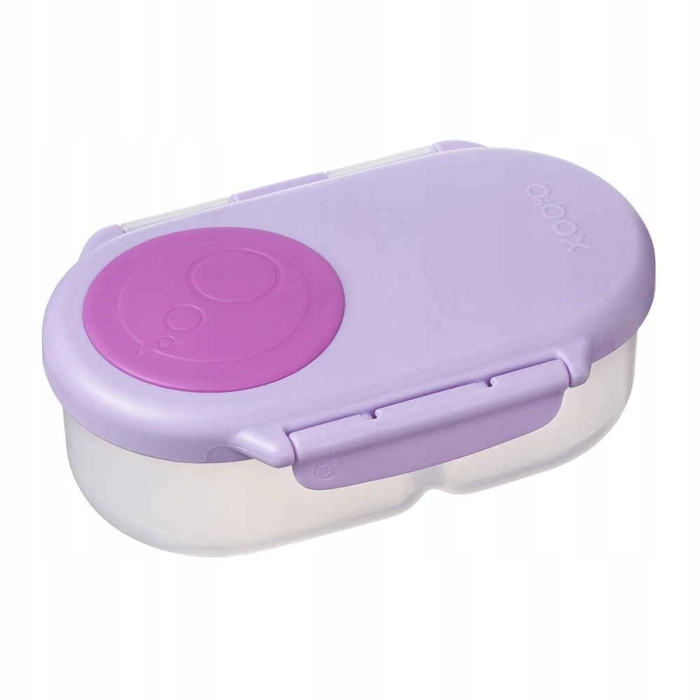 B.BOX Sugar Plum Snackbox Mini maža užkandžių talpyklė, šviesiai violetinė