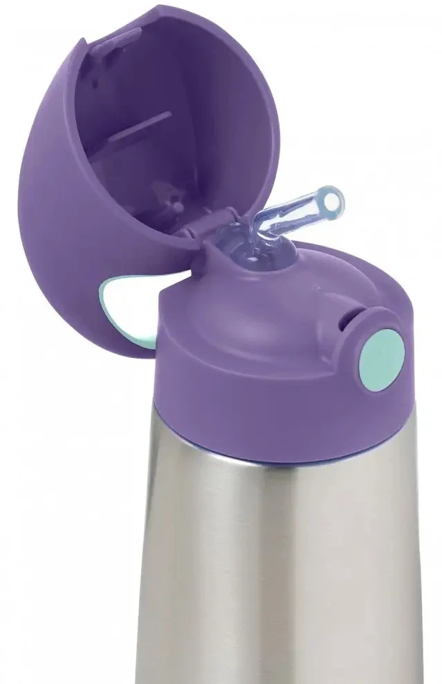 B.Box Terminis buteliukas 500 ml Lilac Pop B. DĖŽĖ