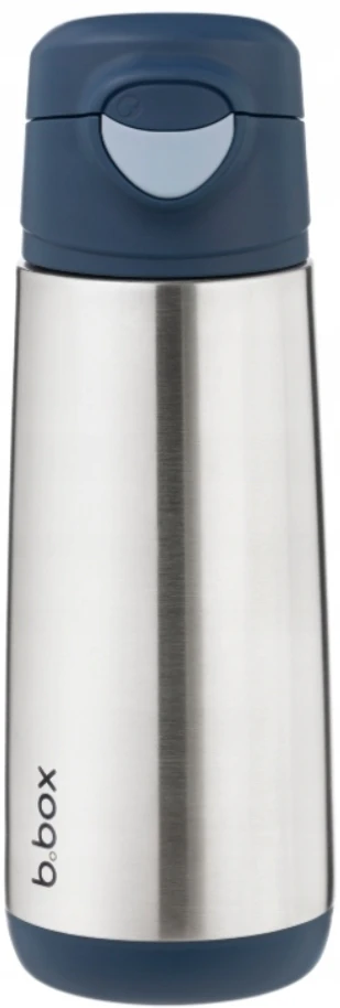 B.box Termo bidonas 500ml su sportiniu antgaliu - "midnight"