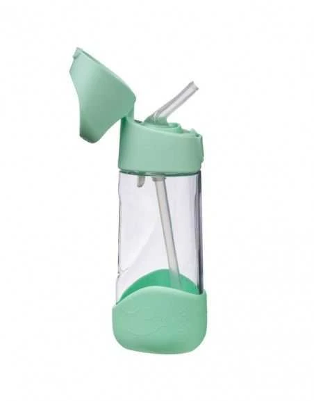 B.BOX BB00882 Tritan buteliukas su šiaudeliu 450 ml Šaltmėtė