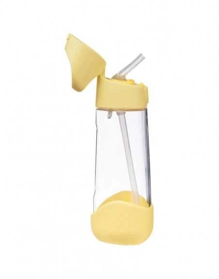 B.BOX BB00881 Tritan vandens butelis su šiaudeliu 600ml Lemon Twist