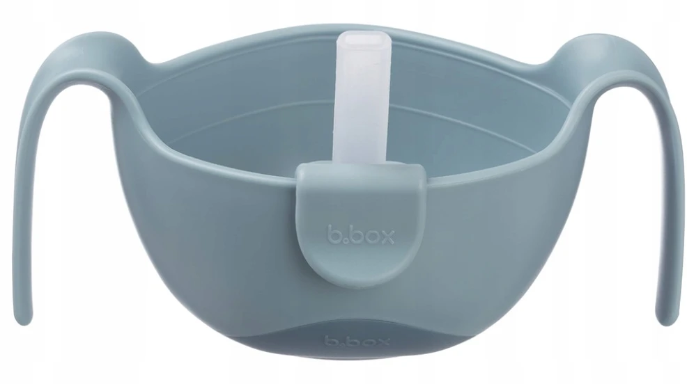 B.BOX Vaikiškas dubuo 3 in 1, šiaudeliai, užkandžių įdėklas, dangtelis, Vandenynas