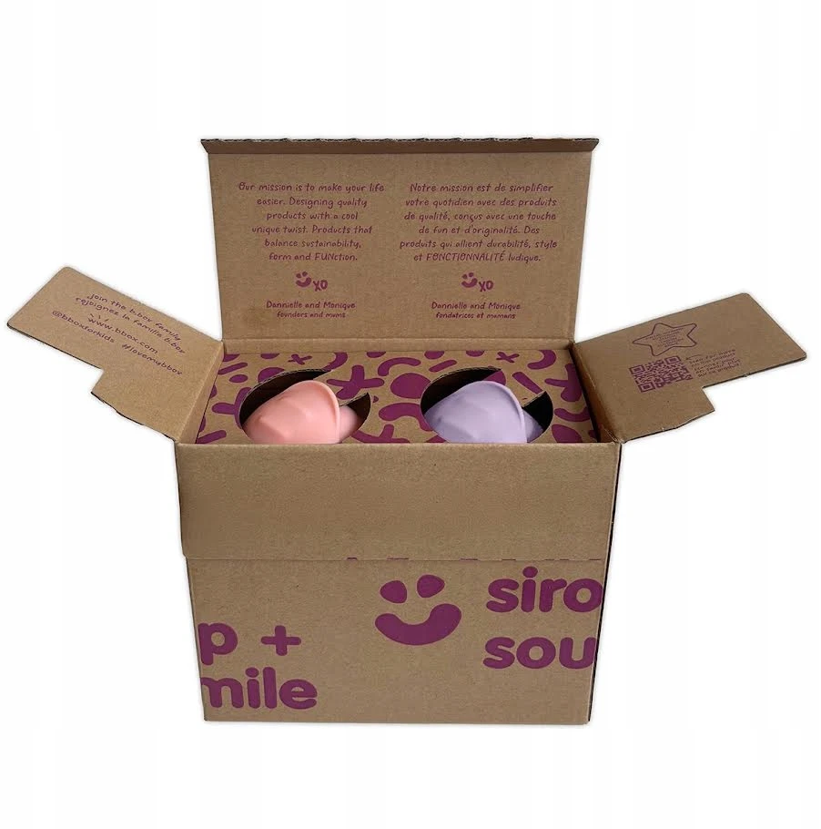 B.box vandens buteliukų rinkinys vaikams, 2 vnt. (tutti fruitti + boysenberry) + šiaudai