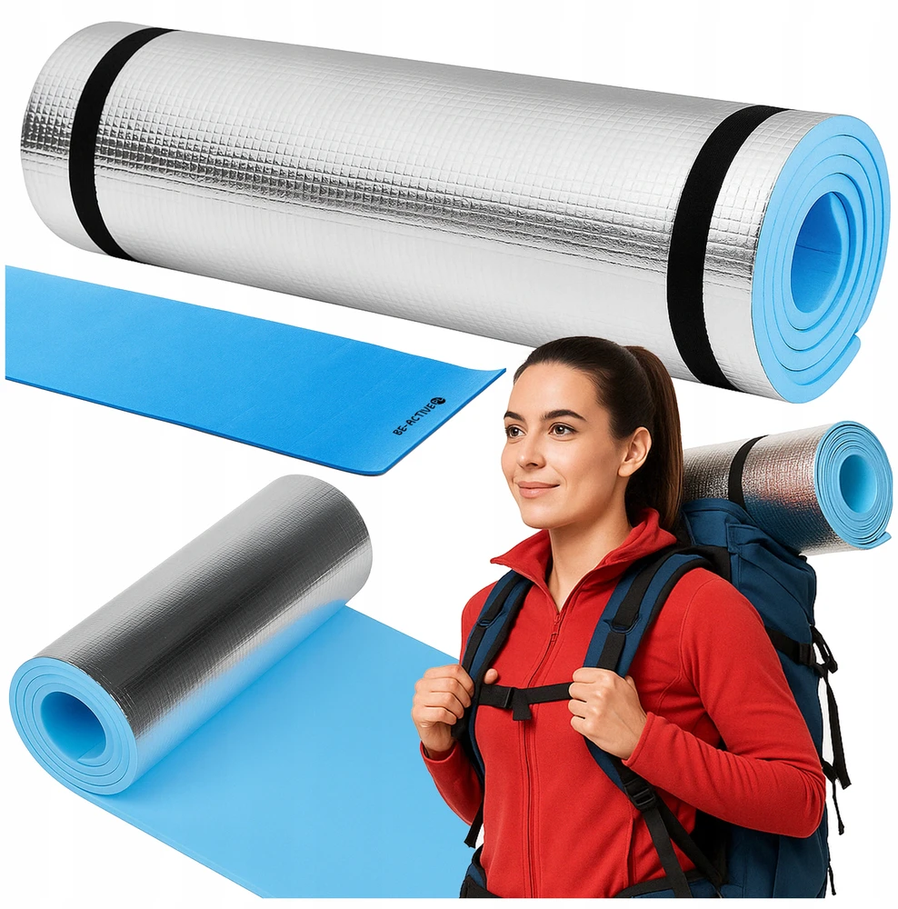 Be-active IZOLIACINIS TERMINIS KELIONINIS KILIMAS KEMPINGO MIEGIMUI, TIRSTOS PUTOS