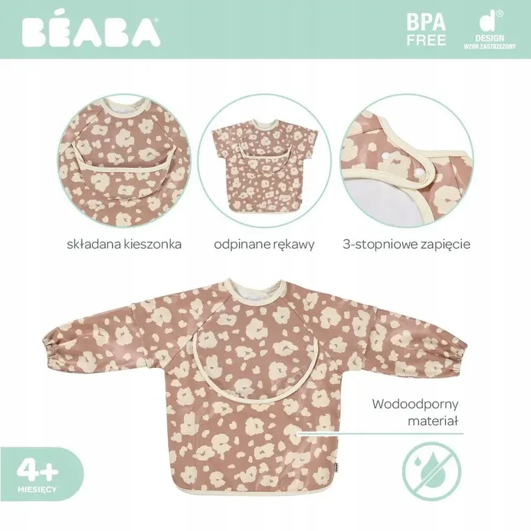 BEABA APSAUGINIAI MARŠKINĖLIAI 2IN1, SAVANNAH BLOOM