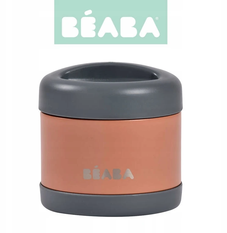 BEABA THERMO MAISTO INDELIS 500 ML MINERAL Pilkas/TERRACOTTA
