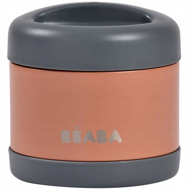 BEABA THERMO MAISTO INDELIS 500 ML MINERAL Pilkas/TERRACOTTA