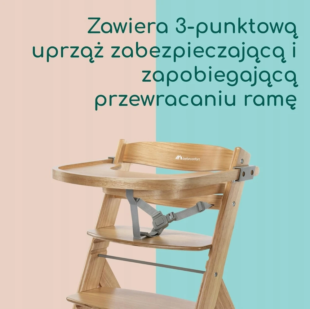Bebe Confort Timba 2 medinė maitinimo kėdutė iki 110 kg