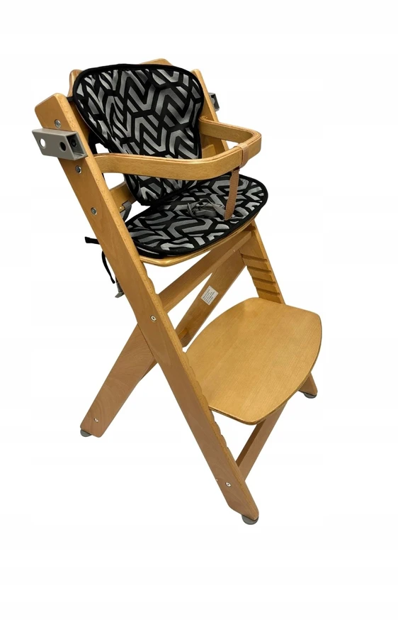 Bebe Confort Timba Natural Wood medinė auginimo kėdė + įdėklas
