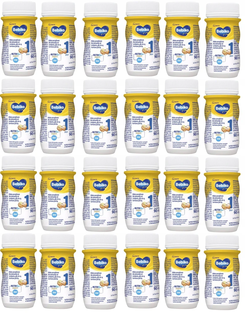 BEBIKO 1 skystas pienas RTF SET 24 x 90ml