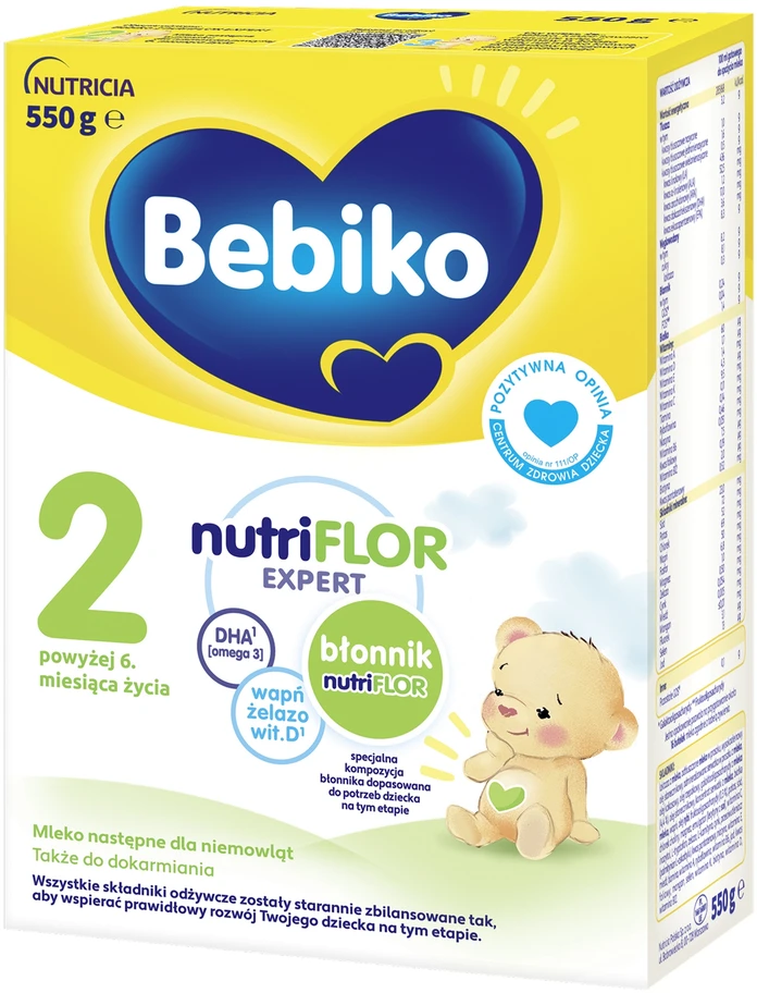 Bebiko 2 Nutriflor Expert pienelis po 6 mėnesio 550 g