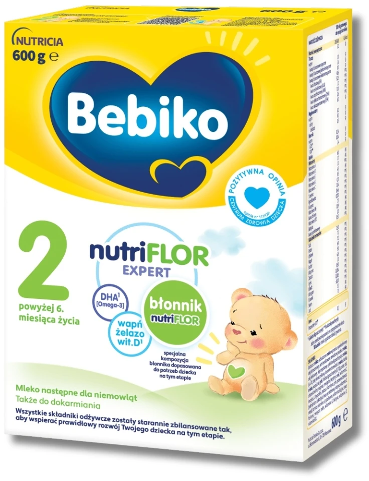 Bebiko 2 Tolesnis pienas kūdikiams 6m+ 600g