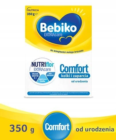 Bebiko Comfort NUTRIflor EXTRAcare dieglių užkietėjimas