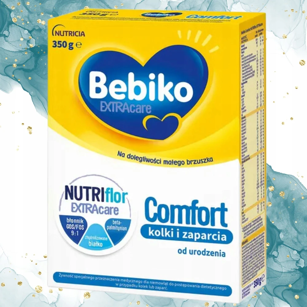 Bebiko Comfort NUTRIflor EXTRAcare dieglių užkietėjimas