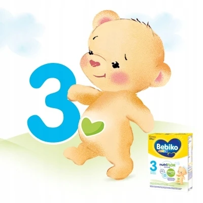 Bebiko Junior 3 Maitinamasis pieno pagrindo mišinys vaikams 350 g