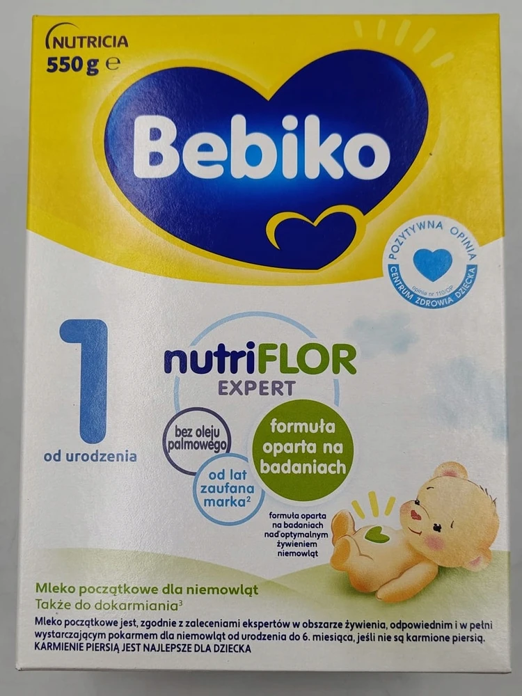 BEBIKO NUTRIflo Expert 1 PRADINIMAS PIENAS 550 g