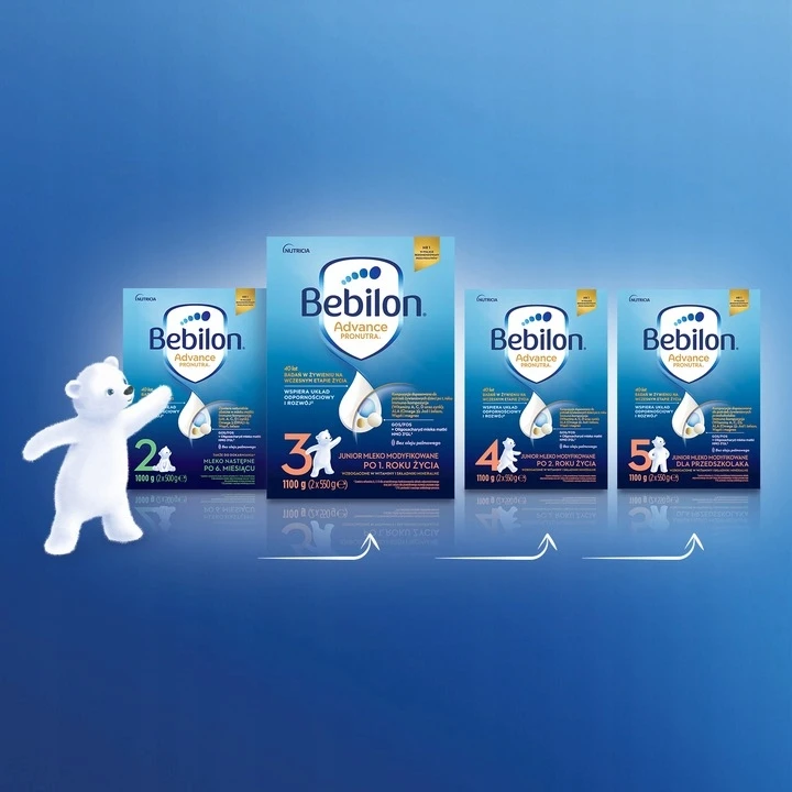 BEBILON 2 Pronutra -Advance Pieno milteliai 350 g