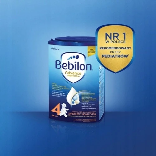 Bebilon Advance Pronutra 4, Junior, pieno pagrindu pagaminta formulė po 2 metų