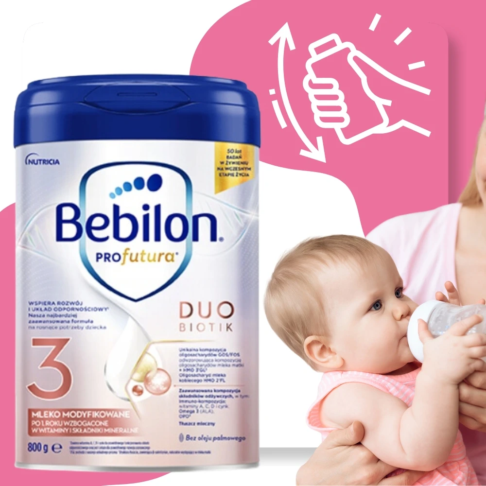 BEBILON Profutura DuoBiotik 3 Pienas nuo 1 metų amžiaus 800g