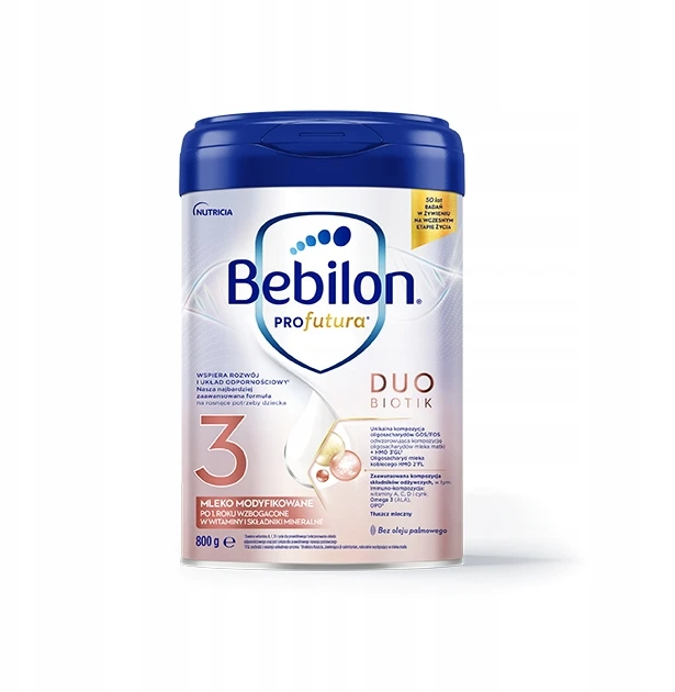 BEBILON Profutura DuoBiotik 3 Pienas nuo 1 metų amžiaus 800g